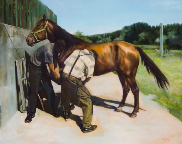 Lopatkolas II (80x100 cm, olaj, vaszon, 2012)