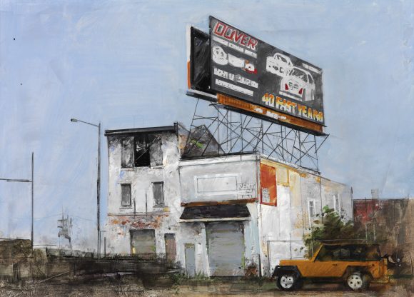 Kulvarosi szerelomuhely _ Philadelphia (50x70 cm, olaj, vaszon, 2009)