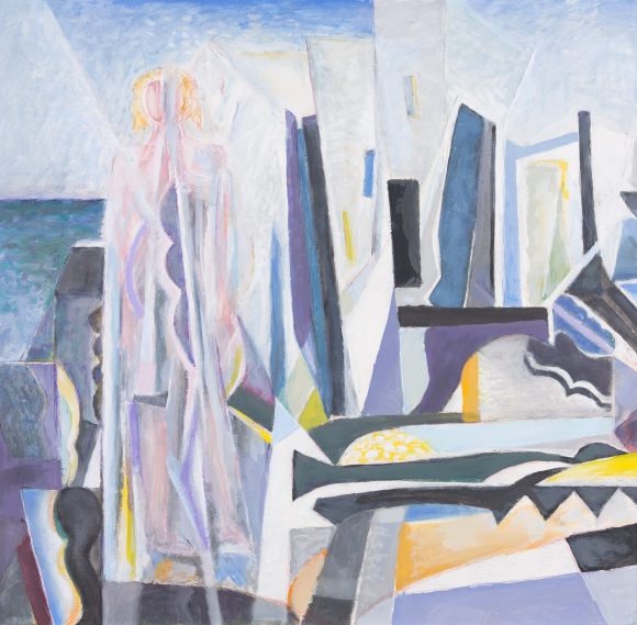 Lengyelorszagi emlek (65x68 cm, olaj, farost, 2014)