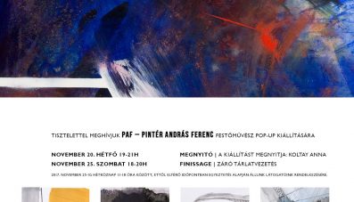 PAF I pop-up exhibition