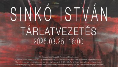 Sinkó István Tárlatvezetés