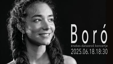 Boró énekes-dalszerző koncertje